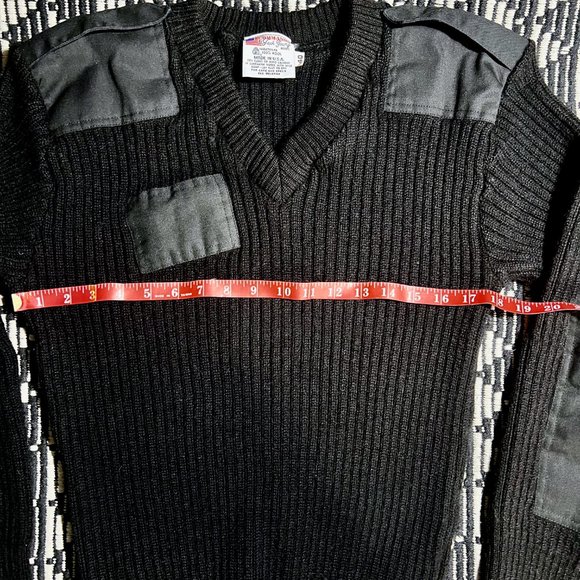100% wool Military sweater - Picture 6 of 9